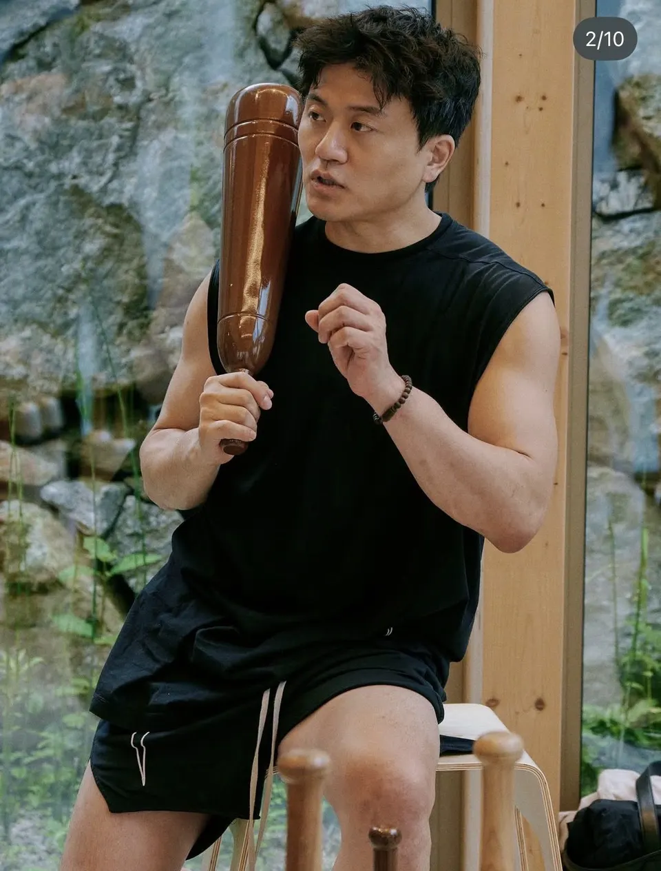알아차림으로 발견한 기술, 휘두르기를 배우는 시간을 가졌습니다.