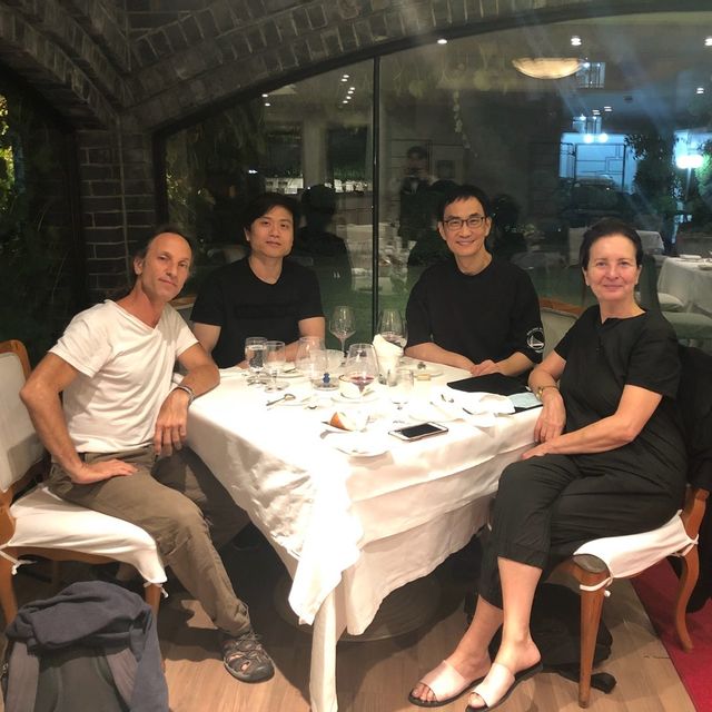 루티 선생님, 라비 선생님 김주환 교수님과 함께