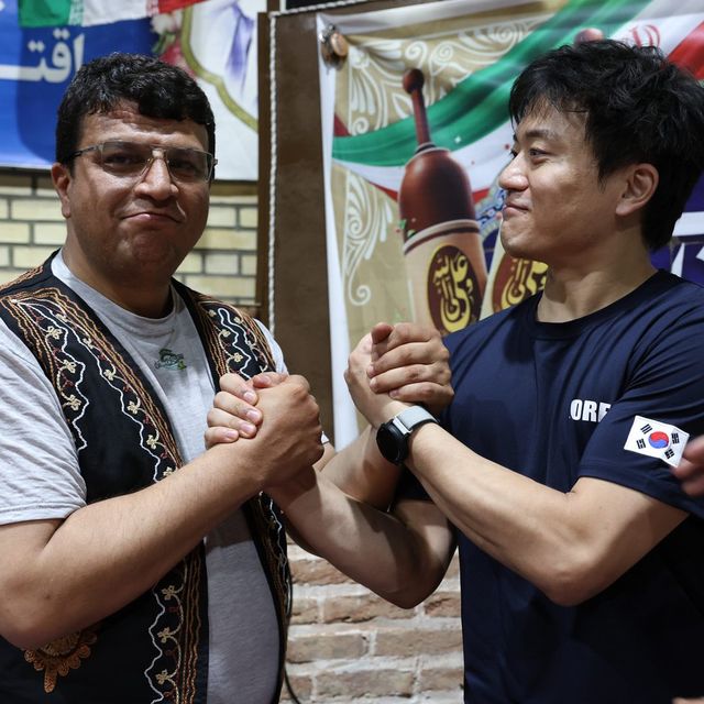 한얼 수련을 지도해준 모쉐드와 함께