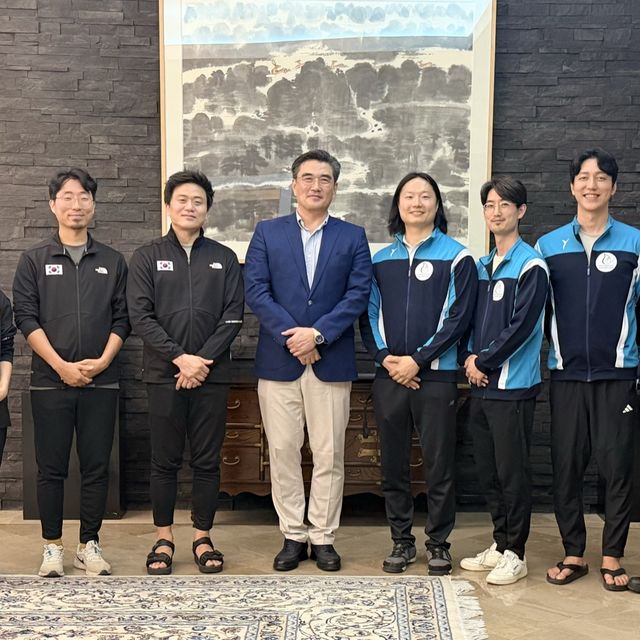 주이란 한국대사님과 함께