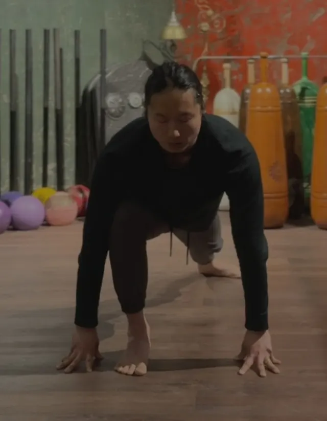 Ashwa Vadivu - 말 자세 시연