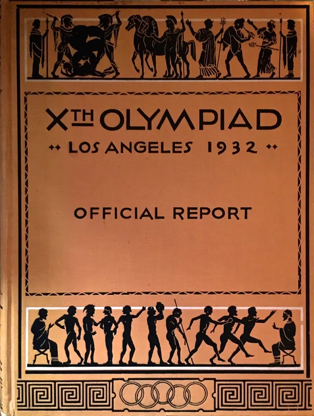 1932 LA 올림픽 공식 리포트