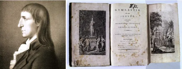 GutsMuths와 그의 저서 Gymnastik für die Jugend (1793)