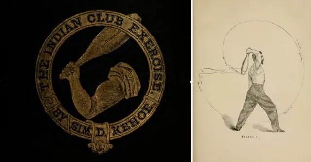 Kehoe의 The Indian Club Exercise (1866)