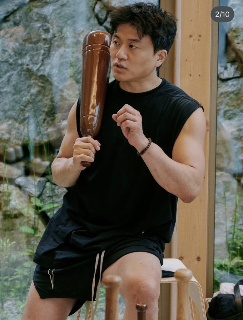 알아차림으로 발견한 기술, 휘두르기를 배우는 시간을 가졌습니다.
